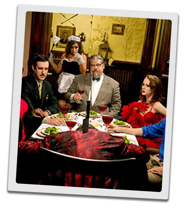 Group Eating Dinner
